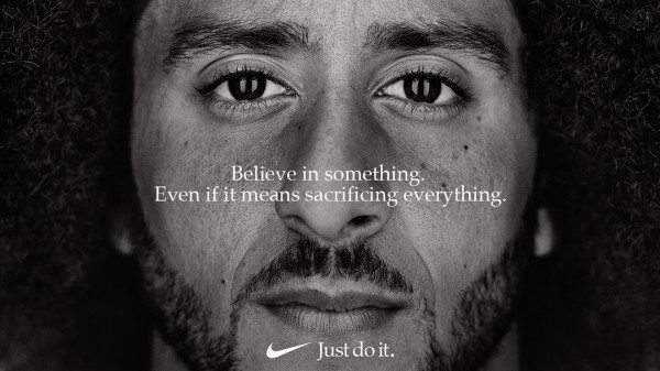 colin kaepernick brandcom politische marken nike motiv mit colin kaepernick
