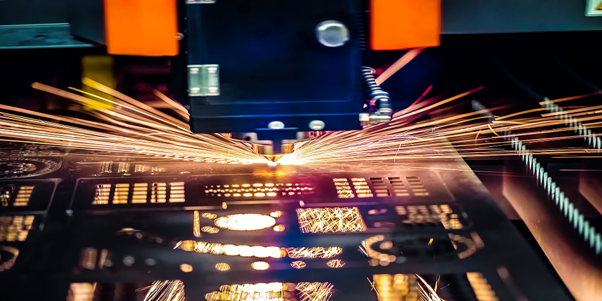 cnc laser cutting of metal modern industrial PDNDZ7K