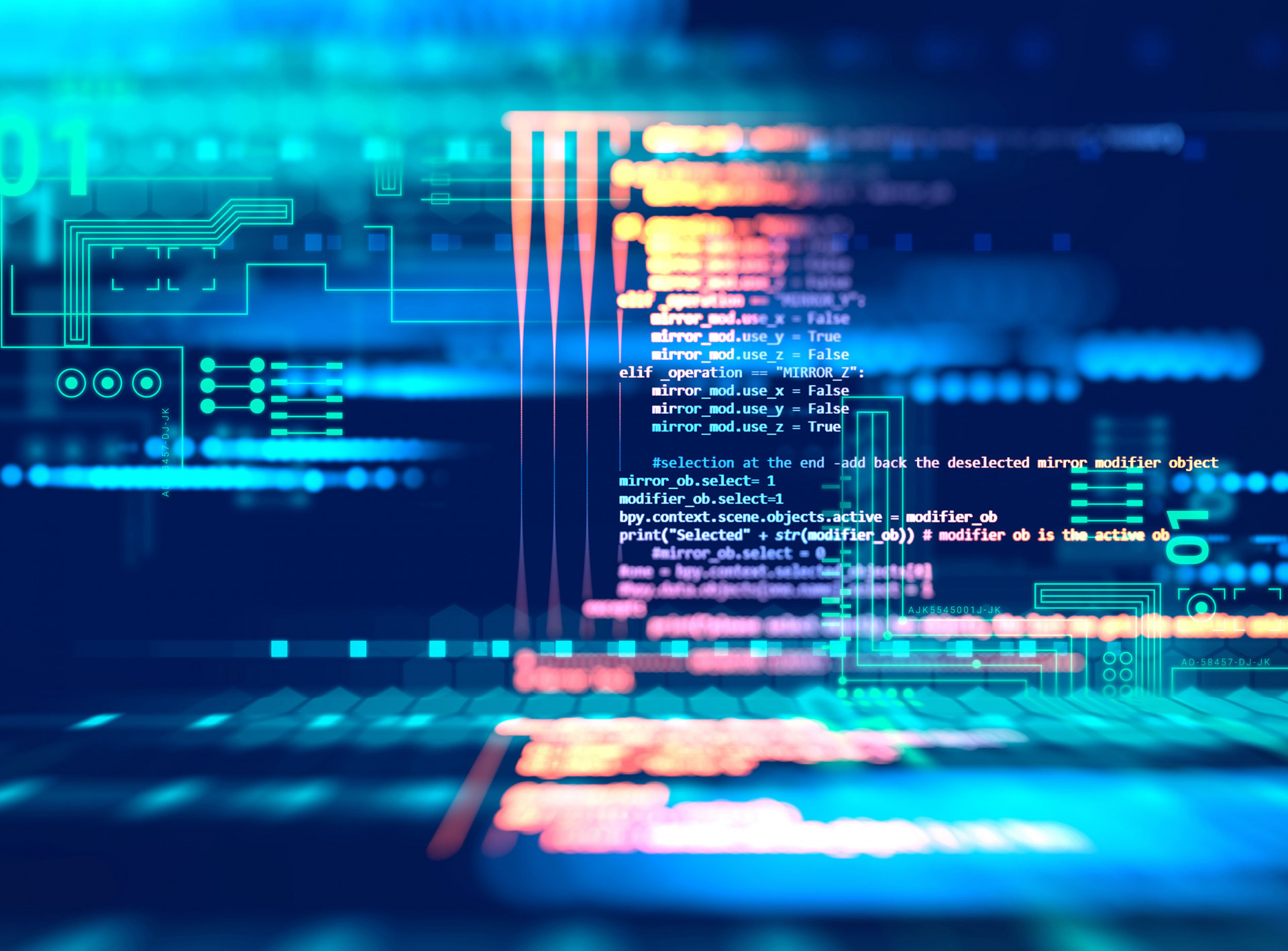 iSt 629285904 HG Programmierung abstrakt