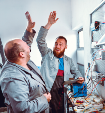 brandcom werbeagentur frankfurt koeln muenchen essen referenzen deha magazin grafik elektro