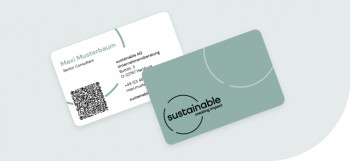 brandcom werbeagentur frankfurt koeln muenchen essen referenzen sustainable visitenkarten