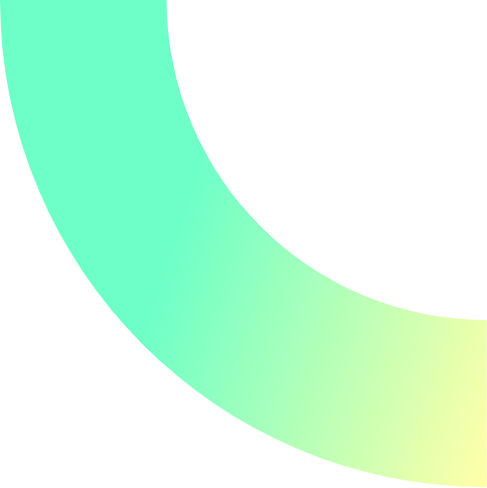 brandcom design element grüner bogen mit farbverlauf