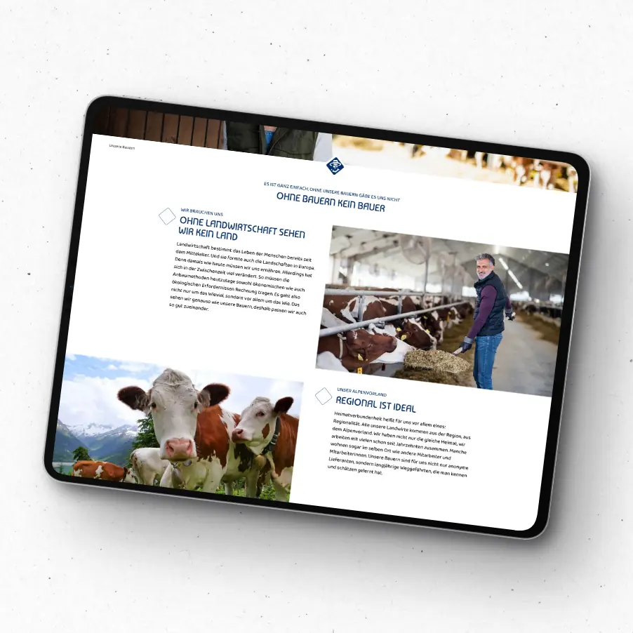 brandcom werbeagentur frankfurt koeln muenchen referenzen bauer natur tablet