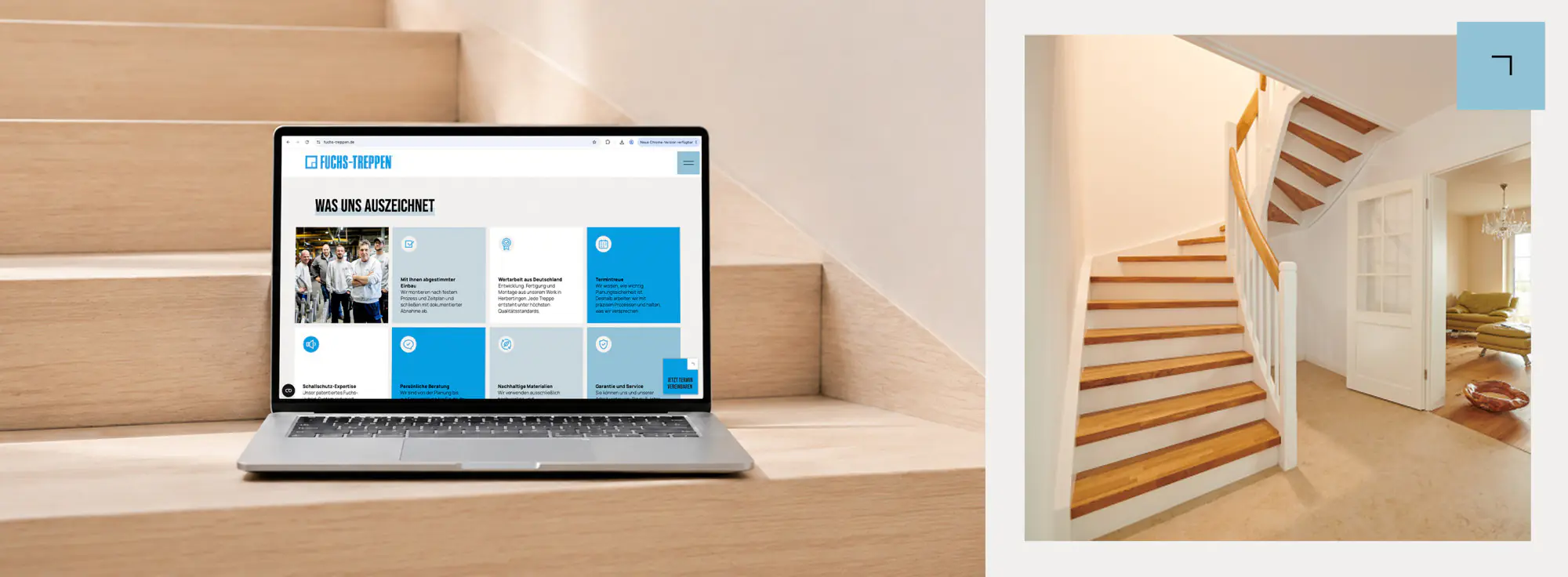 fuchs treppen referenz website