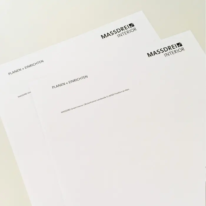 werbeagentur frankfurt bc kunde m3i 14 briefpapier
