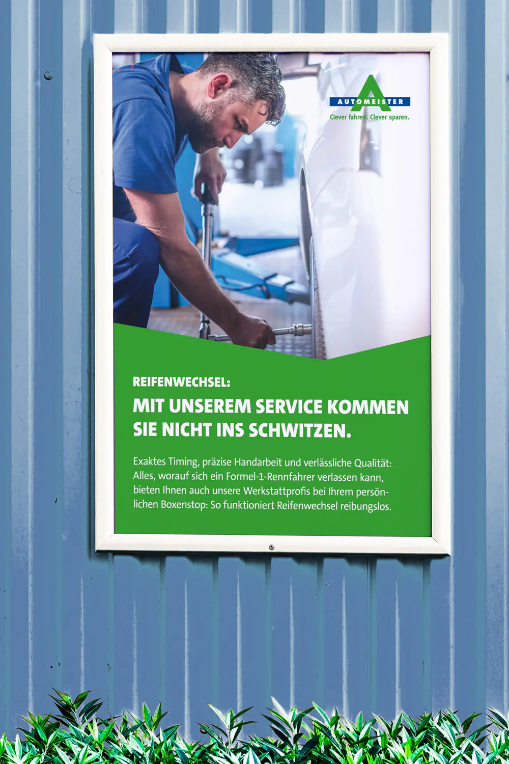 werbeagentur referenzen automeister plakat