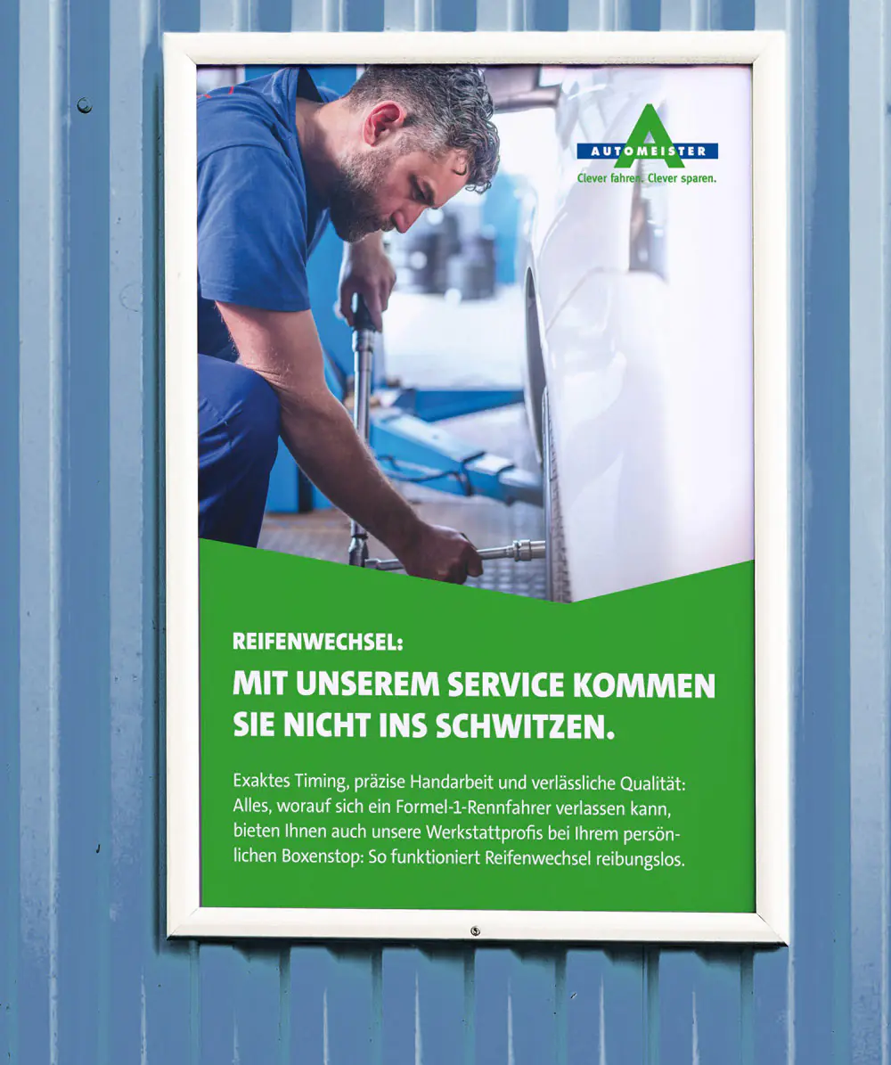 werbeagentur referenzen automeister plakat vorschau