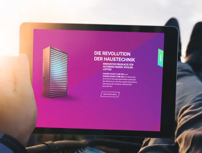 brandcom werbeagentur frankfurt muenchen koeln vivaero klimav autark raumklima luftfilter 02