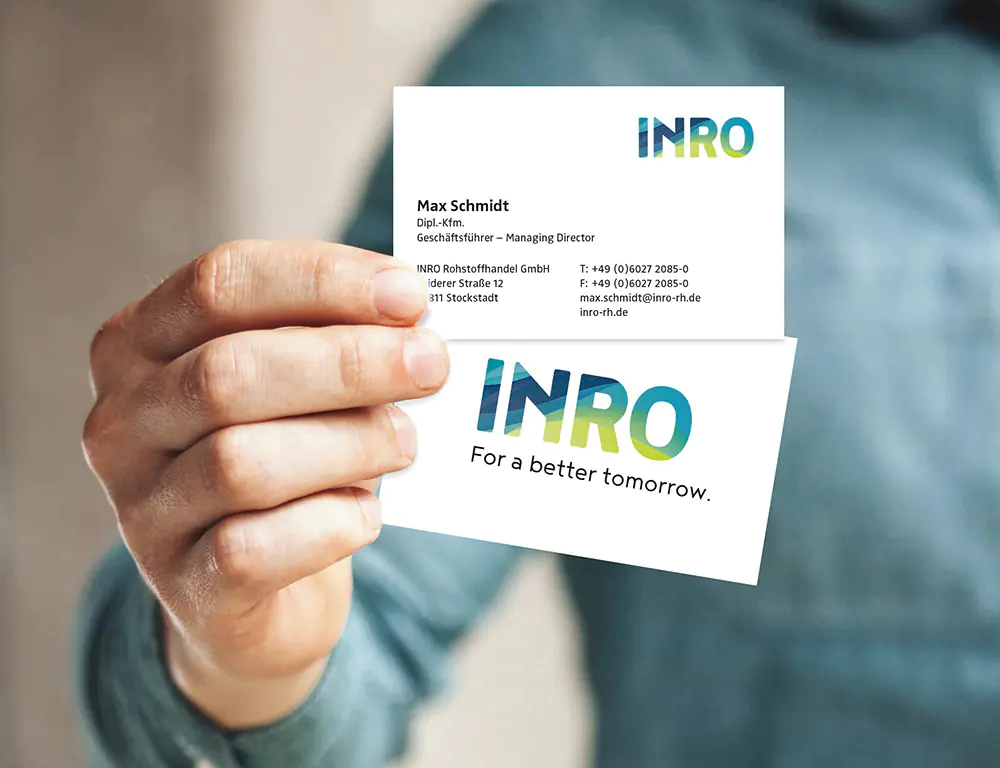 werbeagentur referenzen inro 2020 visitenkarte