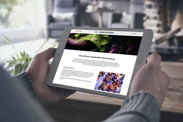 werbeagentur referenzen leca 2020 tablet