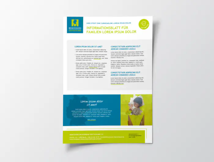 brandcom referenz schule montessori deutschland flyer