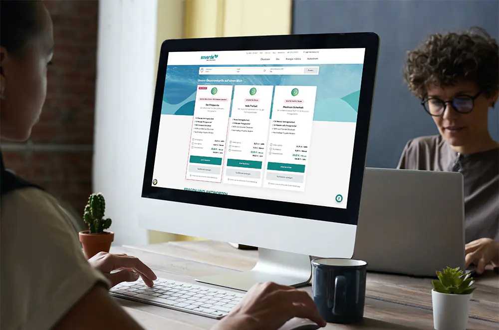 enverde website oekostrom vergleich