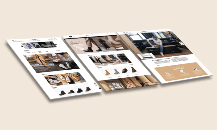 brandcom referenzen schuhede webseite