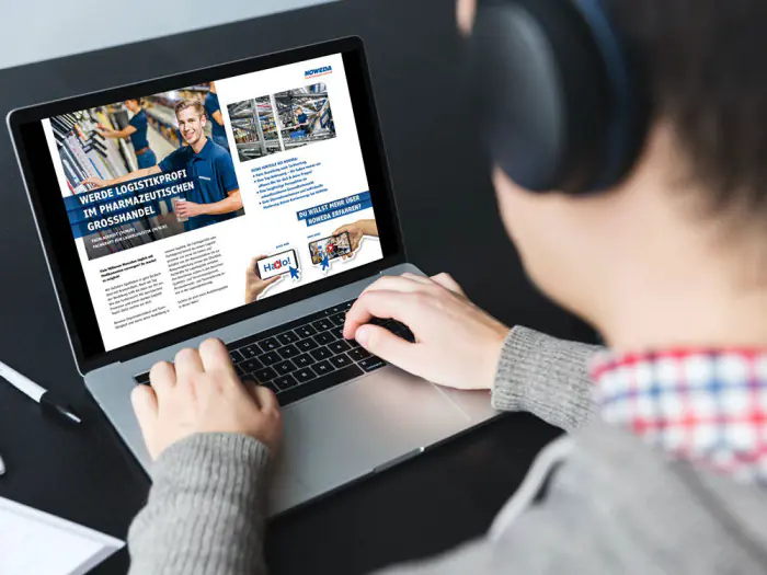 werbeagentur referenzen noweda employer brand azubiflyer web