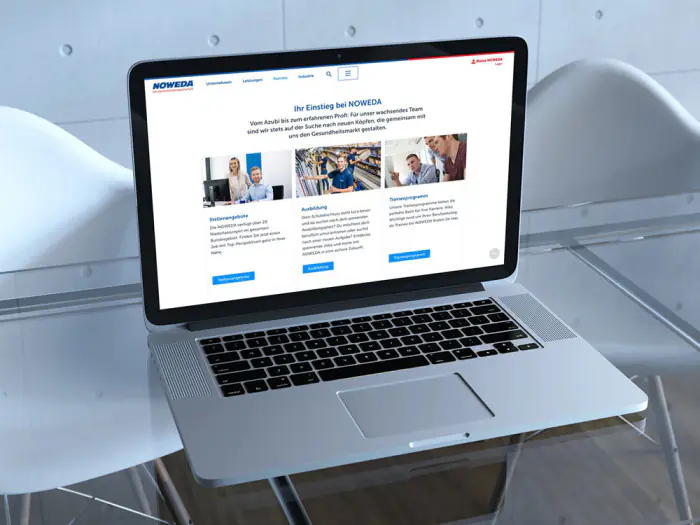 werbeagentur referenzen noweda employer brand website