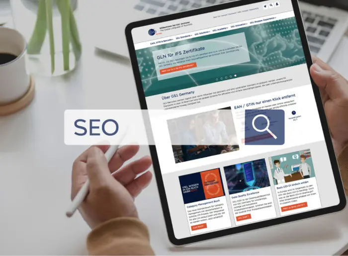 werbeagentur referenz gs1 seo strategie