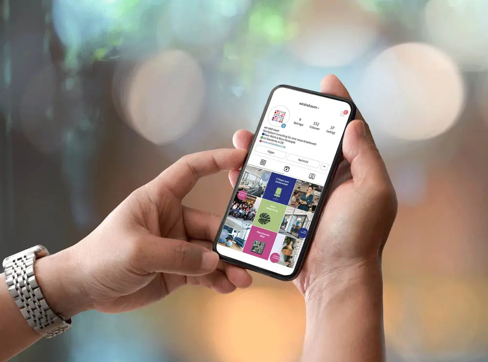 instagram wirsindraum organic strategie