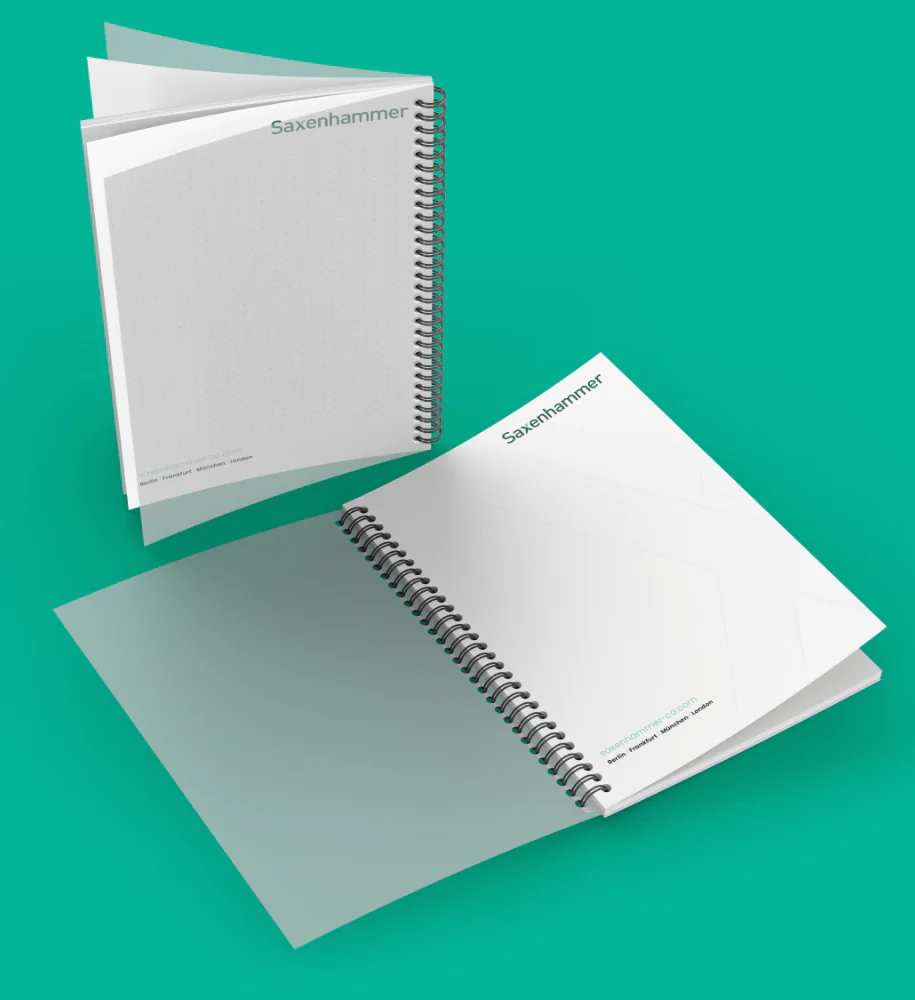 brandcom werbeagentur frankfurt koeln muenchen essen referenzen saxenhammer book mock up teaser