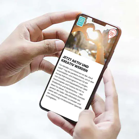 brandcom werbeagentur frankfurt koeln muenchen essen referenzen deutschland kauf lokal website iphone smartphone